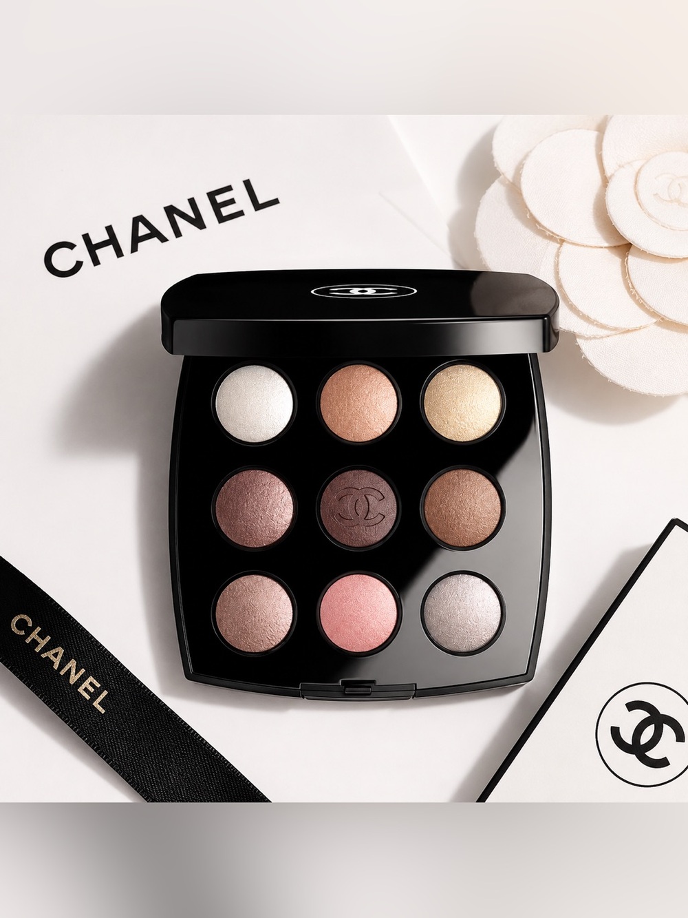 CHANEL LES 9 OMBRES 587 The New Smoky Eyeshadow Palette Limited Edition NIB